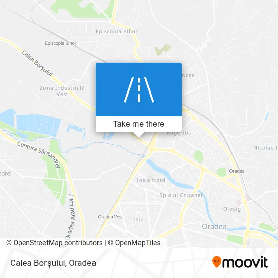 Calea Borșului map