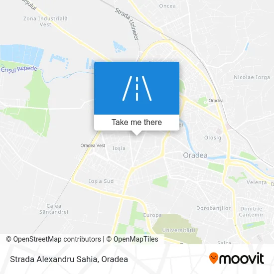 Strada Alexandru Sahia map