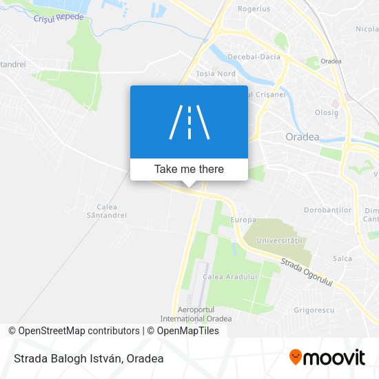 Strada Balogh István map