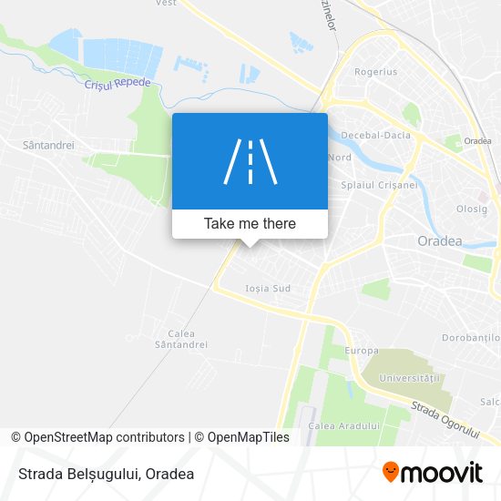 Strada Belșugului map