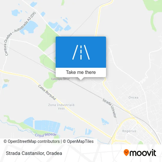 Strada Castanilor map