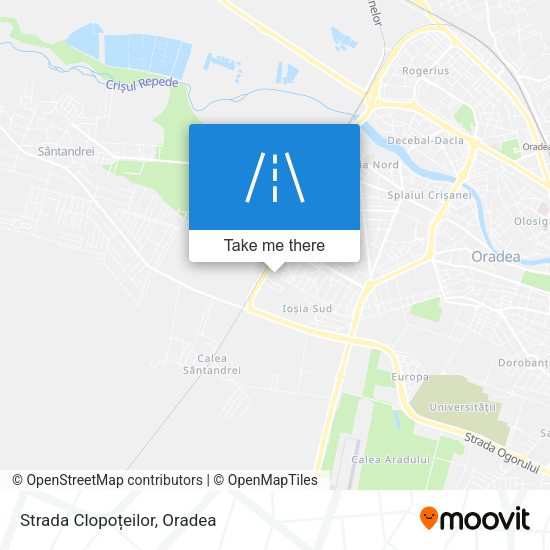 Strada Clopoțeilor map
