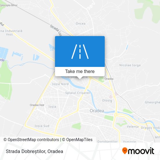 Strada Dobreștilor map