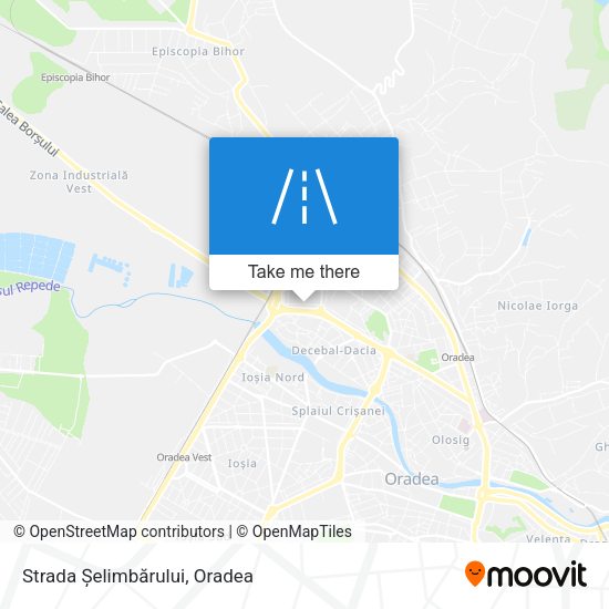 Strada Șelimbărului map