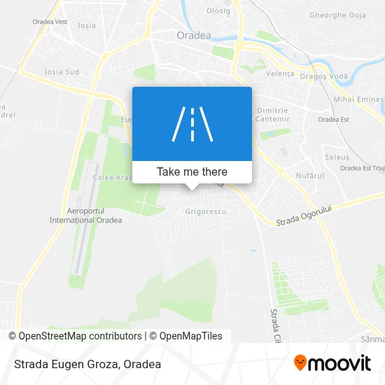 Strada Eugen Groza map