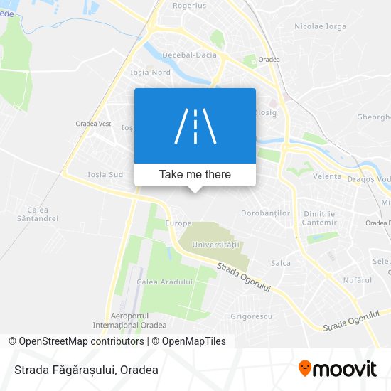 Strada Făgărașului map