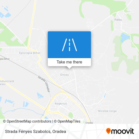 Strada Fényes Szabolcs map