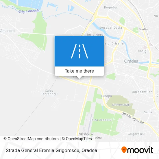 Strada General Eremia Grigorescu map