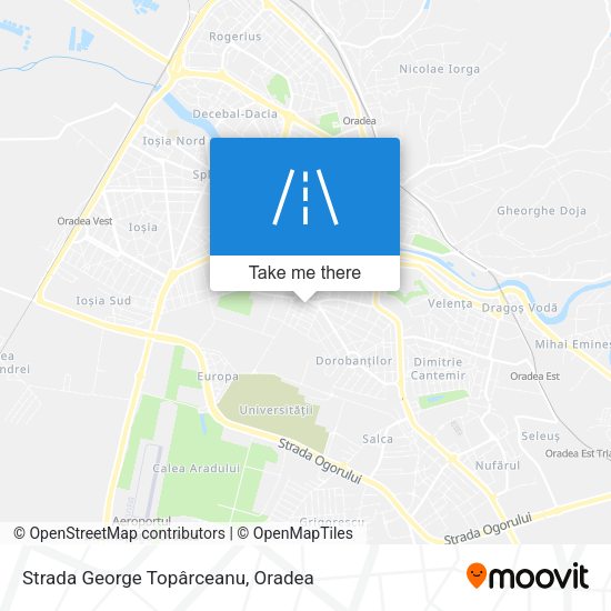 Strada George Topârceanu map