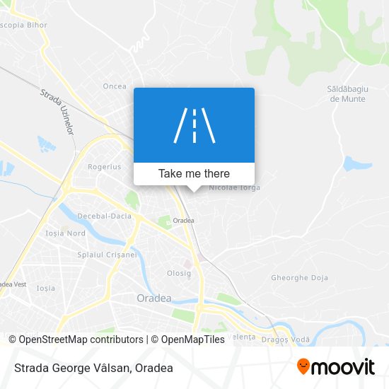 Strada George Vâlsan map