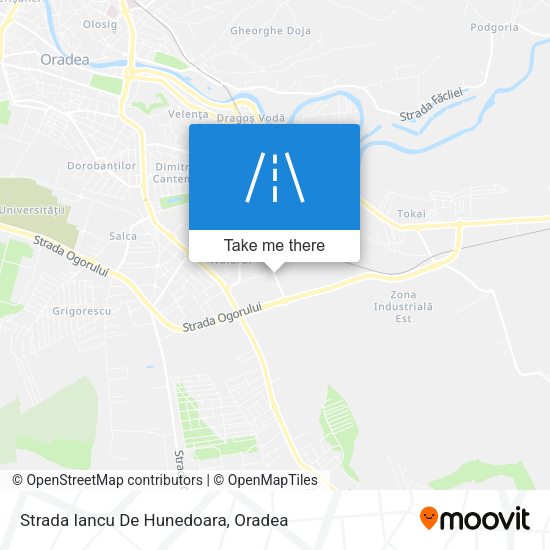 Strada Iancu De Hunedoara map