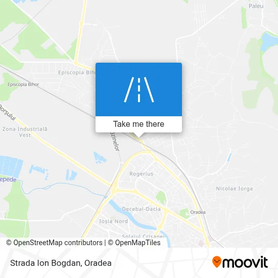Strada Ion Bogdan map