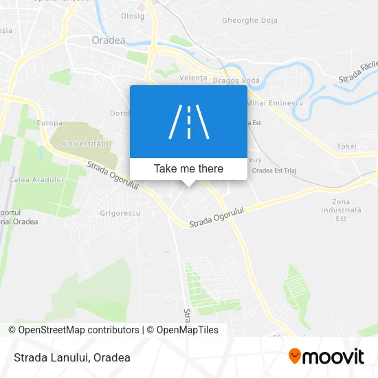 Strada Lanului map