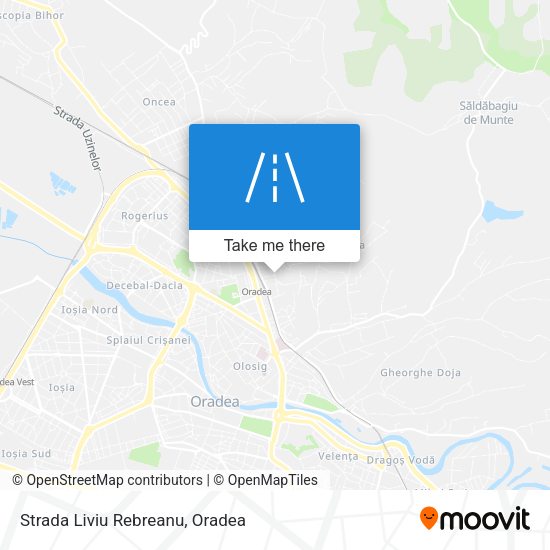 Strada Liviu Rebreanu map