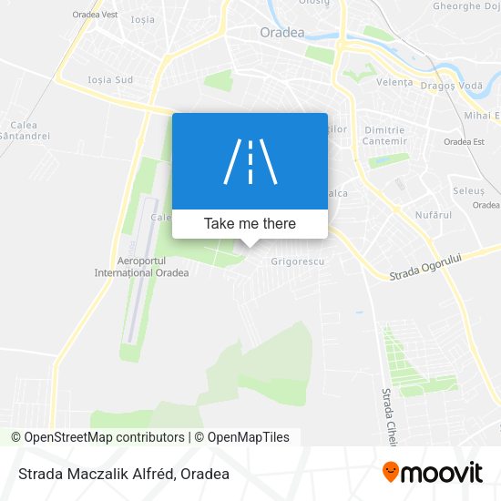 Strada Maczalik Alfréd map