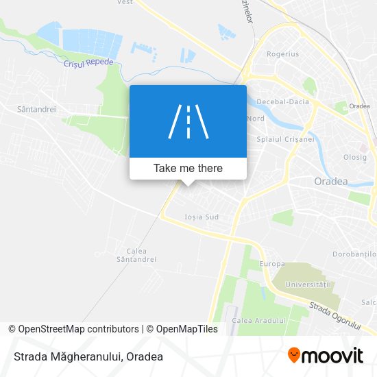 Strada Măgheranului map
