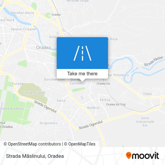 Strada Măslinului map