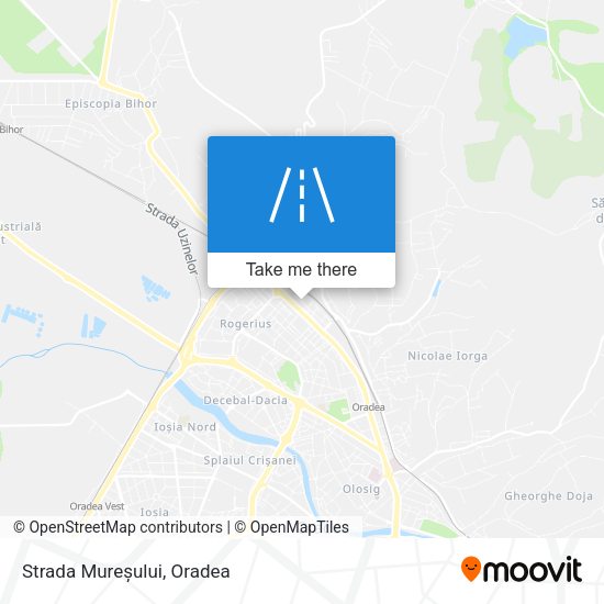 Strada Mureșului map