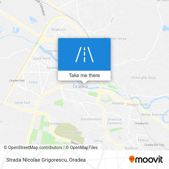 Strada Nicolae Grigorescu map