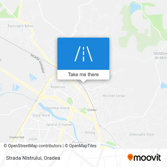 Strada Nistrului map