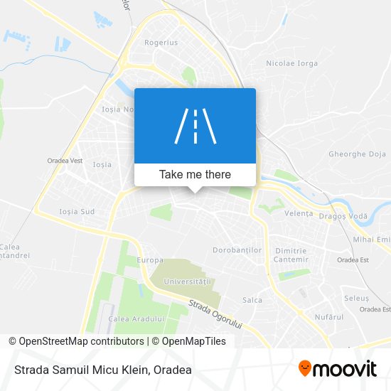 Strada Samuil Micu Klein map