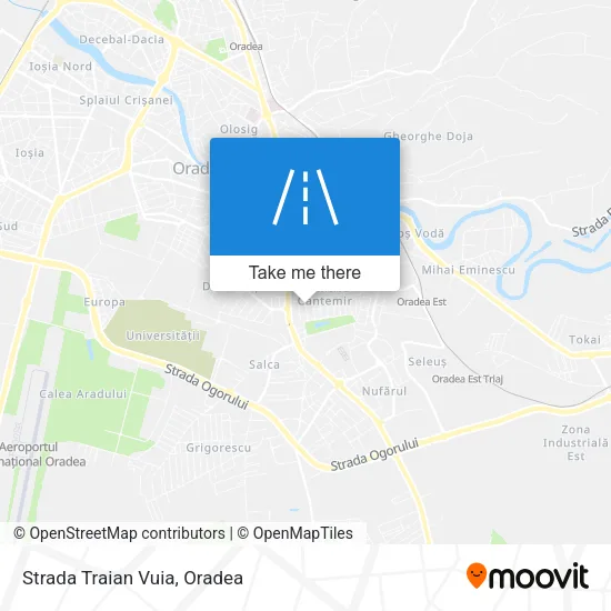 Strada Traian Vuia map