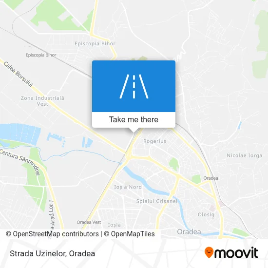 Strada Uzinelor map