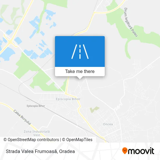 Strada Valea Frumoasă map