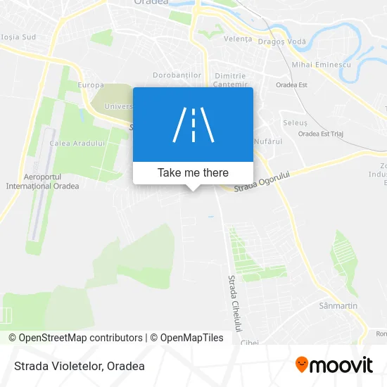 Strada Violetelor map