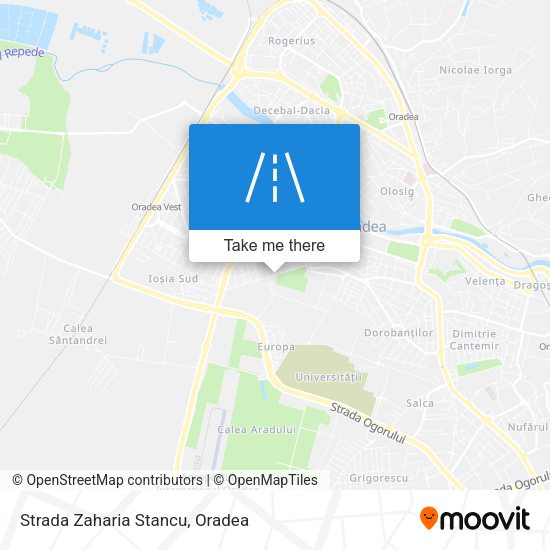 Strada Zaharia Stancu map
