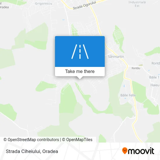 Strada Ciheiului map