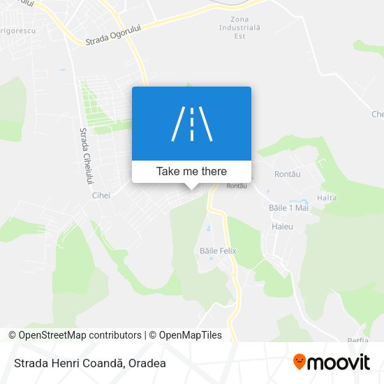 Strada Henri Coandă map