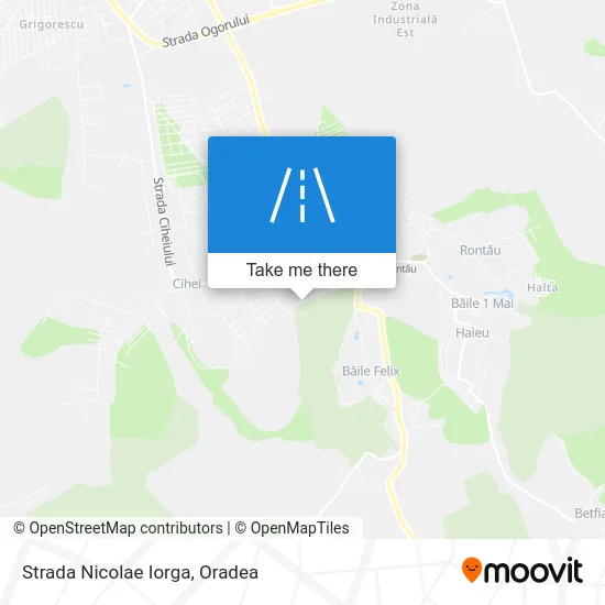 Strada Nicolae Iorga map