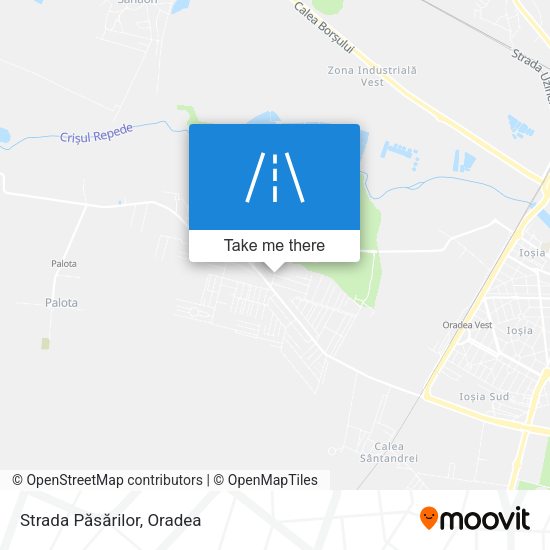 Strada Păsărilor map
