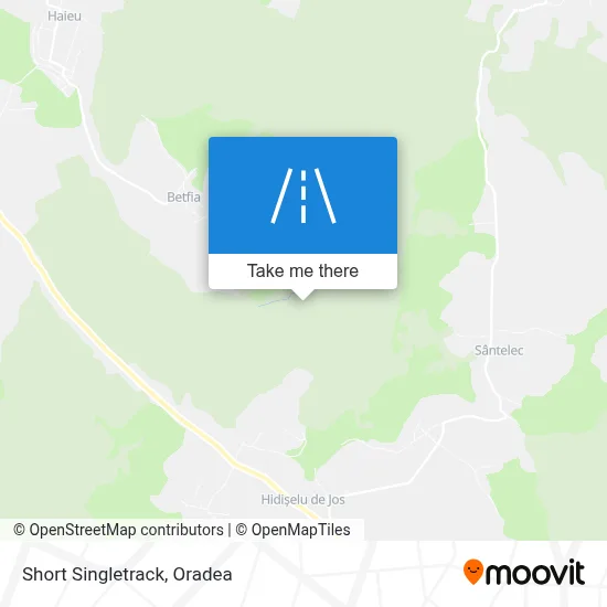 Short Singletrack map