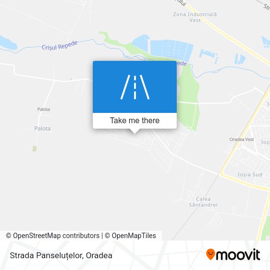 Strada Panseluțelor map