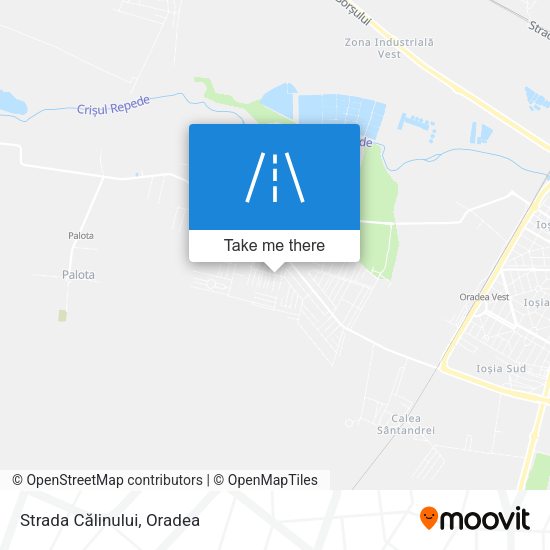 Strada Călinului map