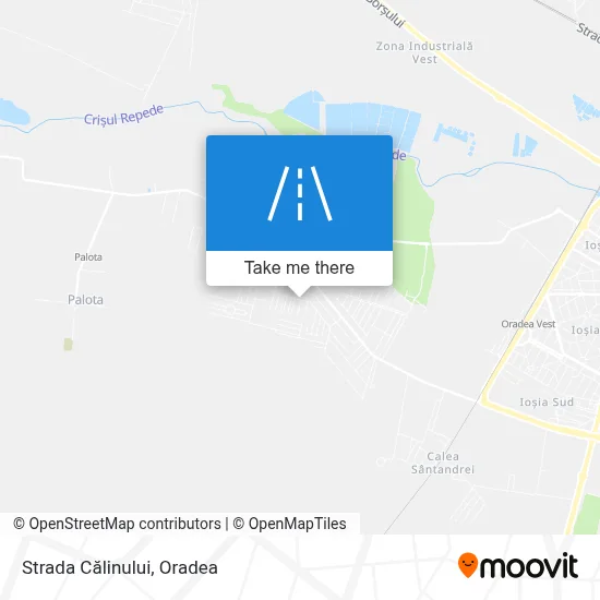 Strada Călinului map