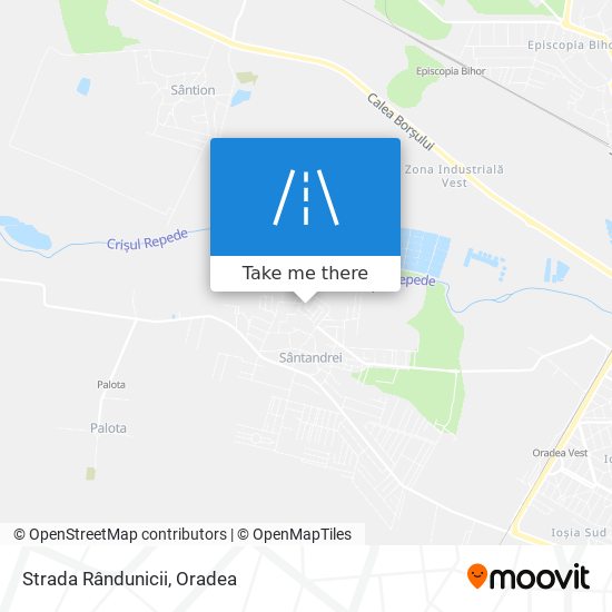 Strada Rândunicii map