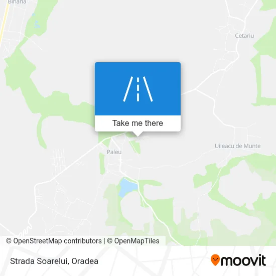 Strada Soarelui map