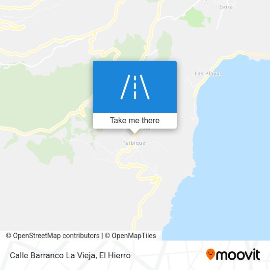 Calle Barranco La Vieja map