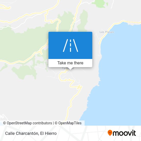 Calle Charcantón map