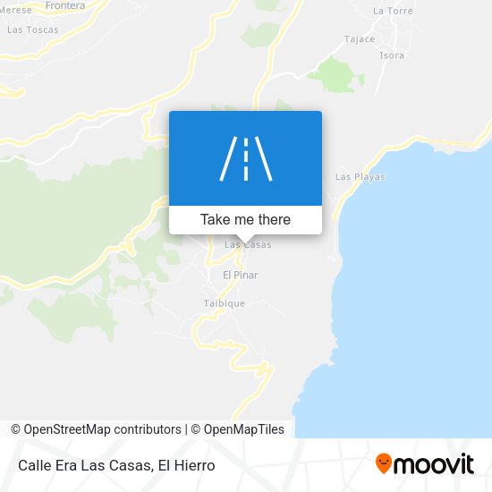 Calle Era Las Casas map