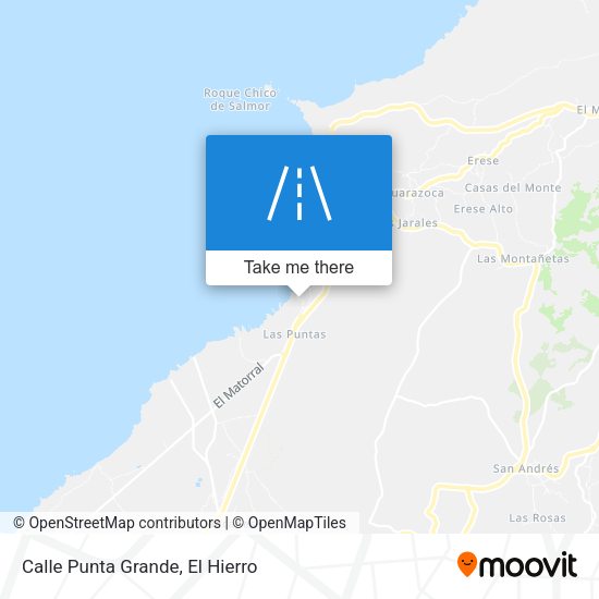 Calle Punta Grande map