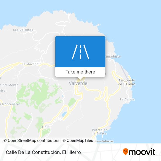 Calle De La Constitución map