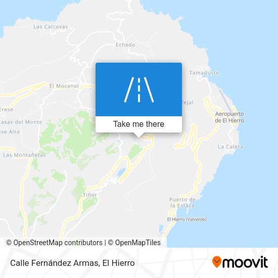 Calle Fernández Armas map