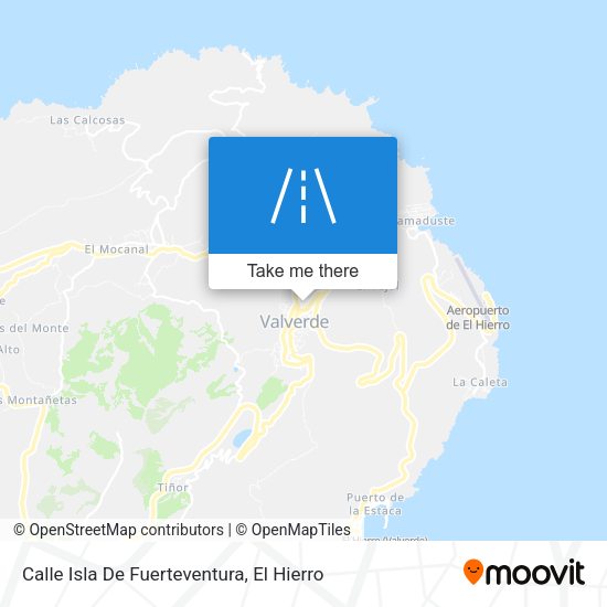Calle Isla De Fuerteventura map