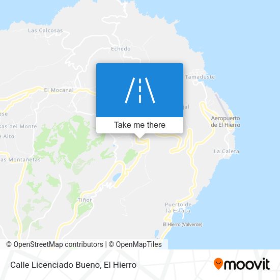 Calle Licenciado Bueno map