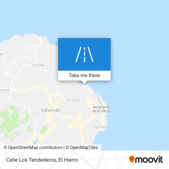 Calle Los Tendederos map