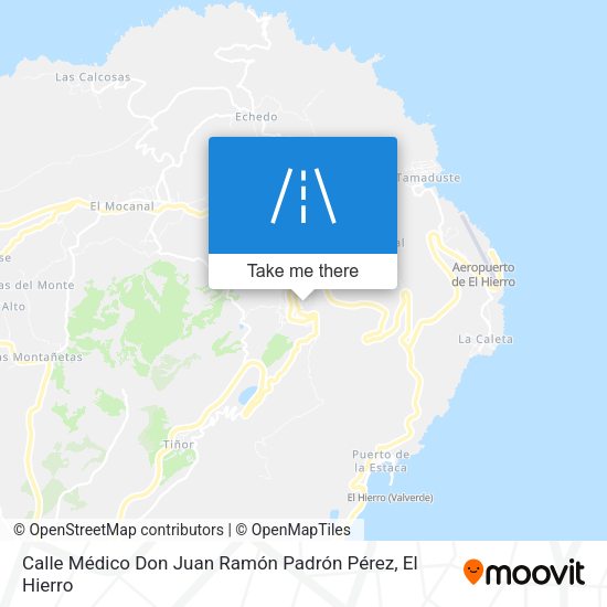 Calle Médico Don Juan Ramón Padrón Pérez map